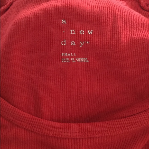 Long Sleeve Red Bodysuit - Picture 4 of 5